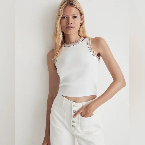 NWT Madewell Pride Brightside Tank Size Medium - Picture 1 of 13